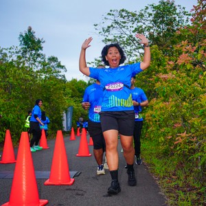 Race photo from Belitung Multisport Festival