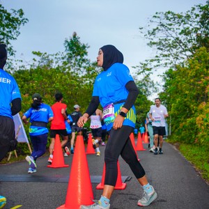 Race photo from Belitung Multisport Festival