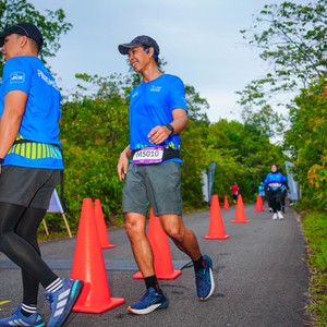 Race photo from Belitung Multisport Festival