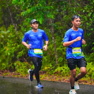 Race photo from Belitung Multisport Festival