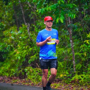 Race photo from Belitung Multisport Festival
