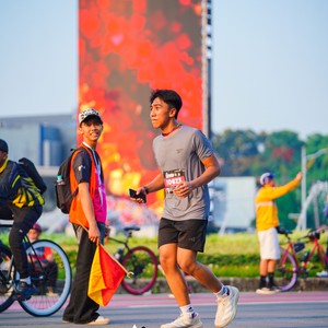 Race photo from SMARTFREN RUN 2026