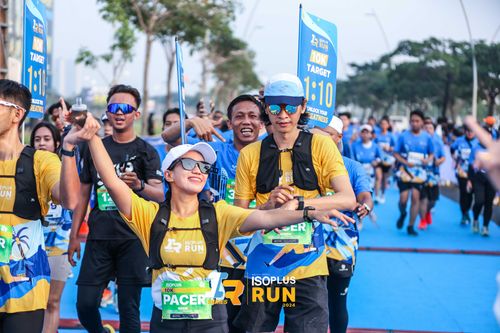 Race photo from ISOPlus Run 2024 Jakarta
