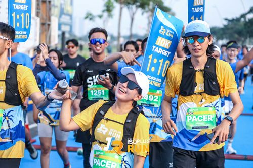 Race photo from ISOPlus Run 2024 Jakarta