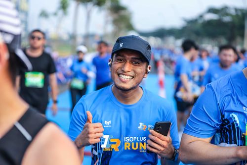 Race photo from ISOPlus Run 2024 Jakarta