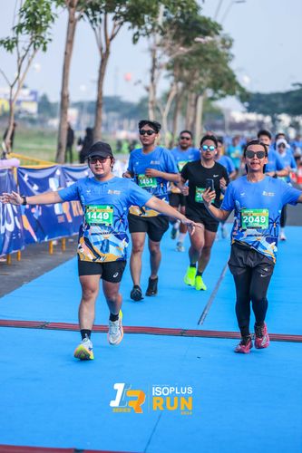 Race photo from ISOPlus Run 2024 Jakarta