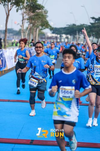 Race photo from ISOPlus Run 2024 Jakarta