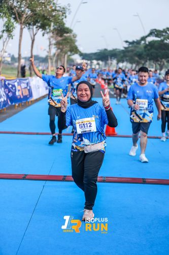 Race photo from ISOPlus Run 2024 Jakarta