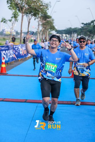 Race photo from ISOPlus Run 2024 Jakarta