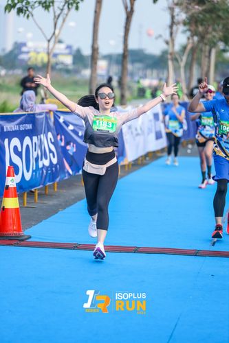 Race photo from ISOPlus Run 2024 Jakarta