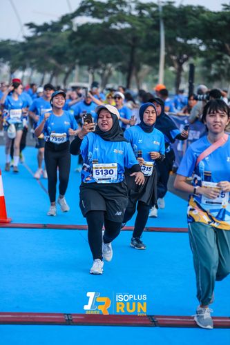 Race photo from ISOPlus Run 2024 Jakarta