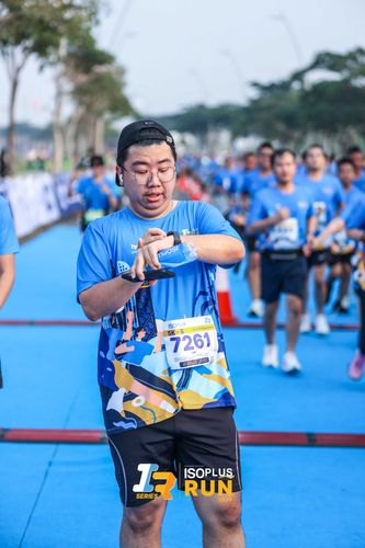 Race photo from ISOPlus Run 2024 Jakarta