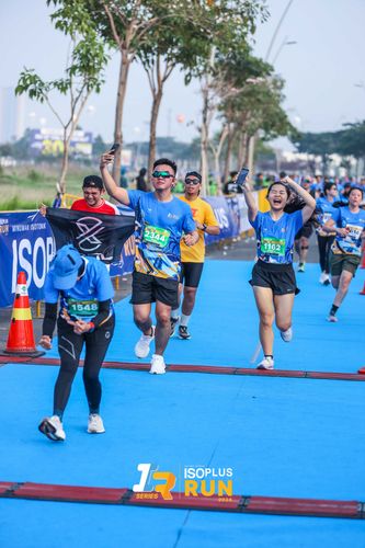 Race photo from ISOPlus Run 2024 Jakarta