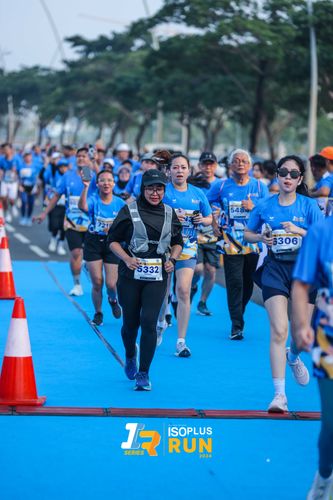 Race photo from ISOPlus Run 2024 Jakarta
