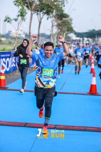 Race photo from ISOPlus Run 2024 Jakarta