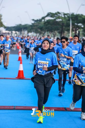 Race photo from ISOPlus Run 2024 Jakarta