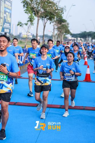 Race photo from ISOPlus Run 2024 Jakarta