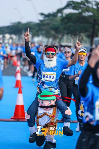 Race photo from ISOPlus Run 2024 Jakarta