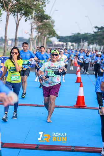 Race photo from ISOPlus Run 2024 Jakarta