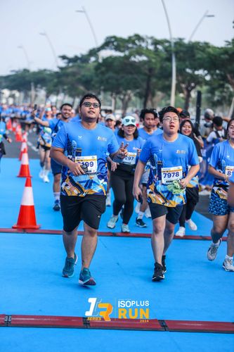 Race photo from ISOPlus Run 2024 Jakarta