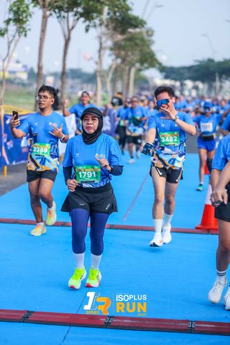Race photo from ISOPlus Run 2024 Jakarta