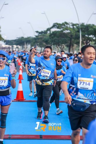 Race photo from ISOPlus Run 2024 Jakarta