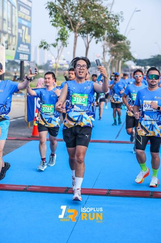 Race photo from ISOPlus Run 2024 Jakarta