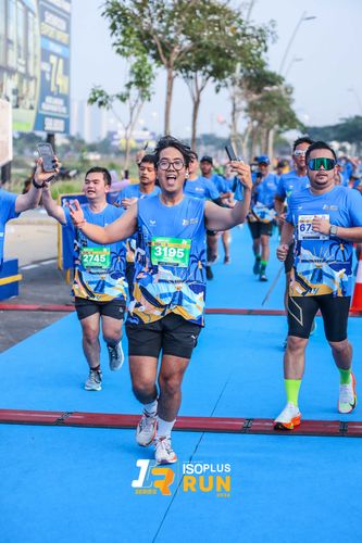Race photo from ISOPlus Run 2024 Jakarta