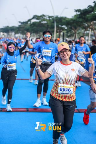 Race photo from ISOPlus Run 2024 Jakarta