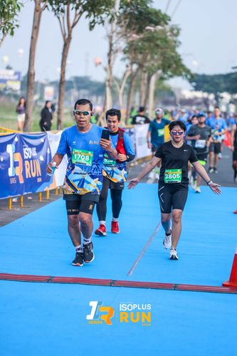Race photo from ISOPlus Run 2024 Jakarta