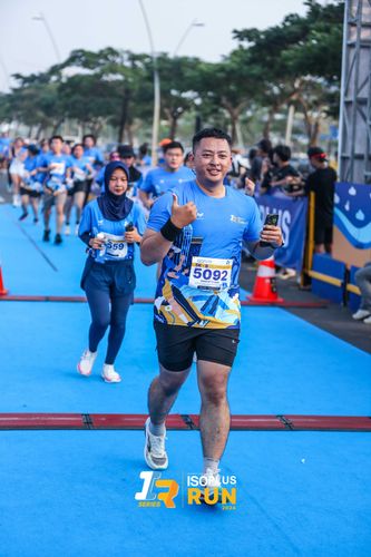 Race photo from ISOPlus Run 2024 Jakarta
