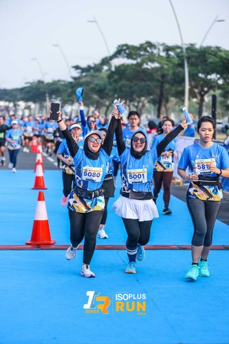 Race photo from ISOPlus Run 2024 Jakarta