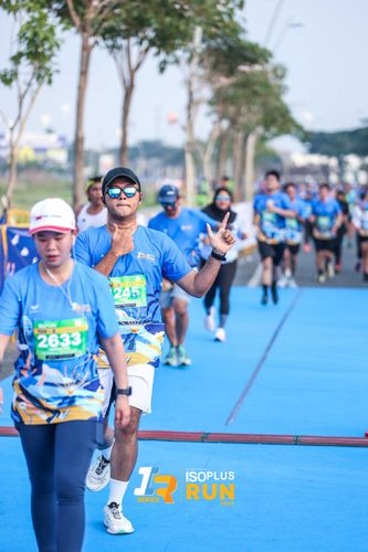 Race photo from ISOPlus Run 2024 Jakarta