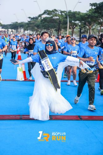 Race photo from ISOPlus Run 2024 Jakarta