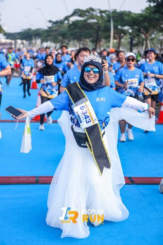 Race photo from ISOPlus Run 2024 Jakarta