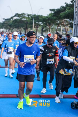 Race photo from ISOPlus Run 2024 Jakarta