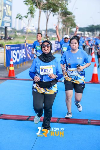 Race photo from ISOPlus Run 2024 Jakarta