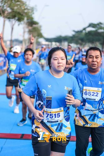 Race photo from ISOPlus Run 2024 Jakarta