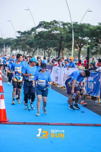 Race photo from ISOPlus Run 2024 Jakarta