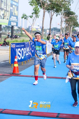 Race photo from ISOPlus Run 2024 Jakarta