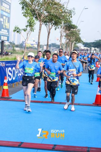 Race photo from ISOPlus Run 2024 Jakarta