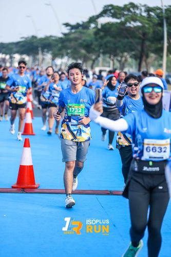 Race photo from ISOPlus Run 2024 Jakarta