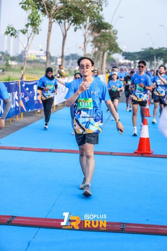 Race photo from ISOPlus Run 2024 Jakarta