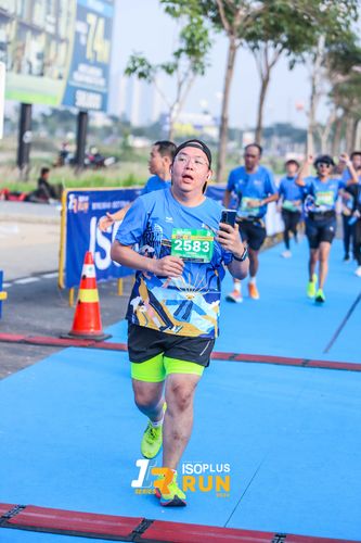 Race photo from ISOPlus Run 2024 Jakarta
