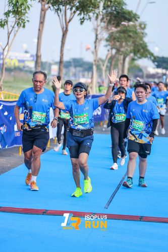 Race photo from ISOPlus Run 2024 Jakarta
