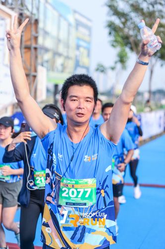 Race photo from ISOPlus Run 2024 Jakarta