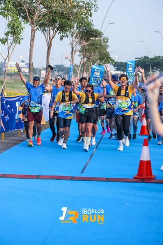 Race photo from ISOPlus Run 2024 Jakarta