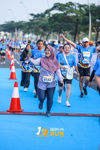 Race photo from ISOPlus Run 2024 Jakarta