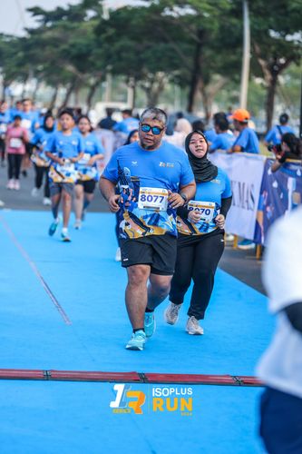 Race photo from ISOPlus Run 2024 Jakarta