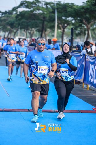 Race photo from ISOPlus Run 2024 Jakarta